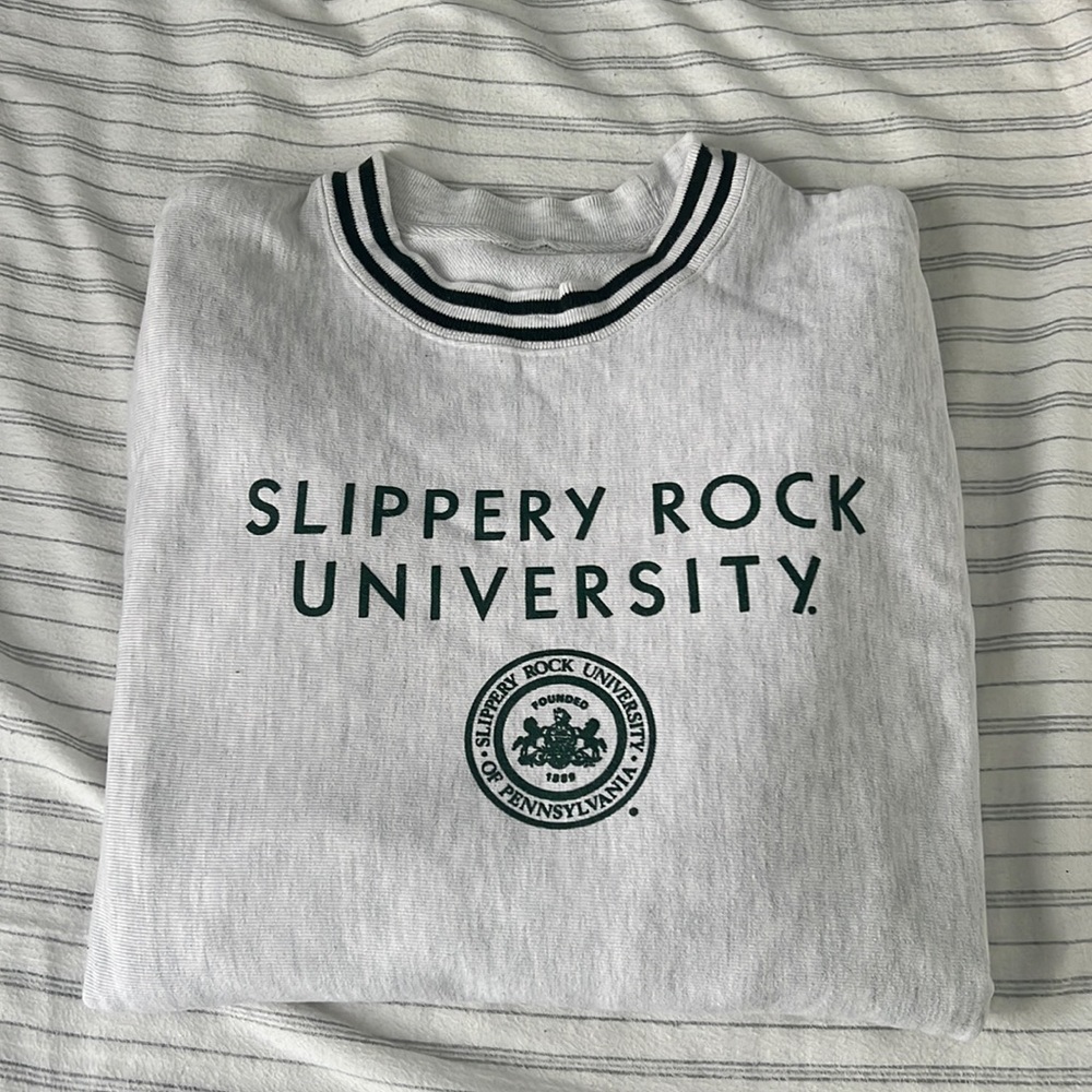 Slippery rock crew neck
